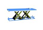 Double horizontal scissor lift table - EUROSAVE