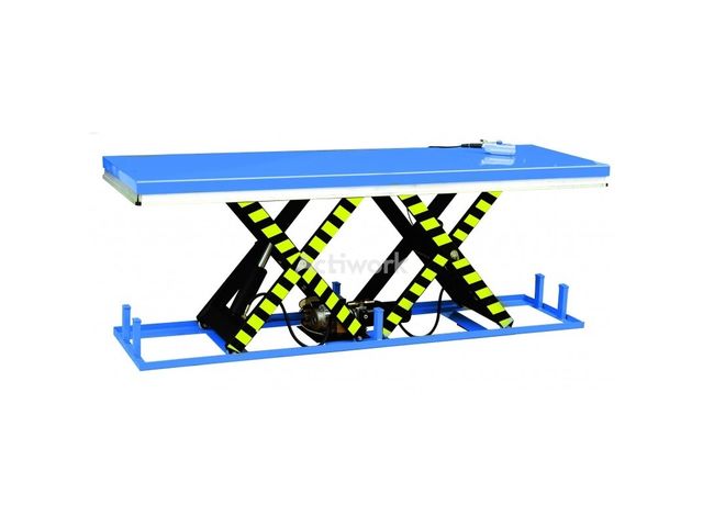 Double horizontal scissor lift table - EUROSAVE