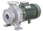Bareshaft end -suction Centrifugal Pump IRX Stainless Steel Single Stage Close Coupled End-Suction Pumps at 2900 l/min