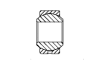 Spherical bearings dimension series K Standard maintenance required (Type G)
