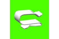 Araymond : Assemblages - ARAYMOND - Clips Métal Pour Câble - Metal Cable Clips - Clip Métal 2 Tubes - Metal Edge Clips For 2 Tubes