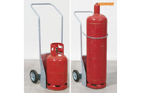 Gas bottle cart for 340 mm bottles