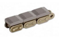 Drive chains: roller chain with elastomer profile