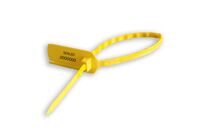 Zeus security seal in heavy-duty plastic with progressive tightening