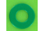 Washers and Circlips : Flat Washers - Without Chamfer - Medium Series "M" - Aluminium - Blister pack of 5 Washers, M Series AG3 OA, Green