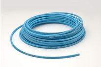 Self-extinguishing polyamide tube for compressed air