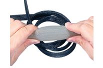 PLIOSIL PET-V0 expandable braided sleeving in POLYESTER V0