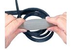PLIOSIL PET-V0 expandable braided sleeving in POLYESTER V0