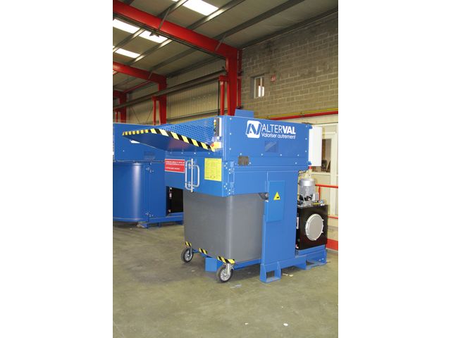 VALPAK ROTARY COMPACTOR - 1000L BIN