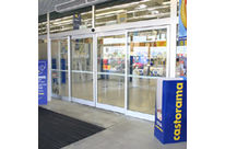 Automatic pedestrian doors