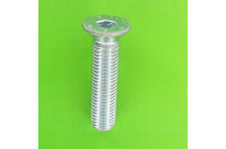 Hex Socket Screws : Countersunk Hex Socket Head - White Zinc 10.9 Steel - Hex Socket Countersunk Head, White Zinc 10.9 Steel, Fully Threaded, DIN 7991