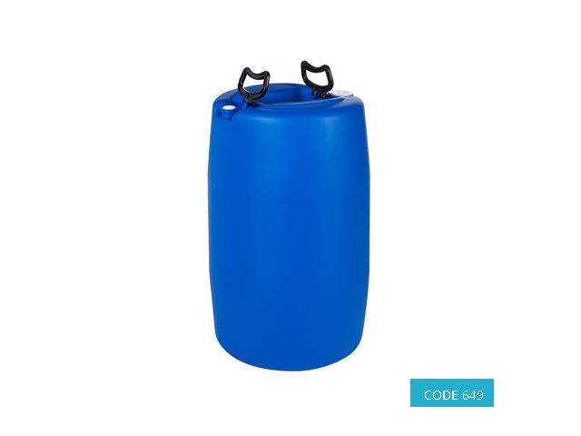 60L UN HDPE Plastic Drum - 1H1/X1.2/250 - CODE 649
