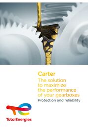 Carter lubricants brochure for gearboxes