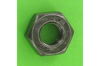 Nuts : Hex Nuts - Hex Nut, Hu, 0.8D - Hex Nut, Hu, Steel, DIN 934 - Hex Nut, Hu, Class 10 Steel, DIN 934