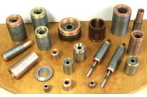 Die cast copper rotors for electrical motors