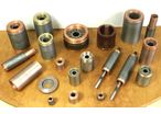 Die cast copper rotors for electrical motors