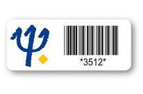 Reinforced Polypropylene Color Printing Asset Label