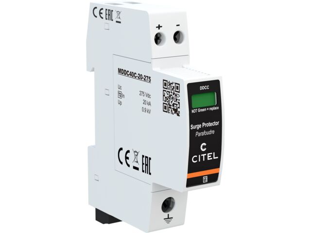 New DC power surge protector : DDCxxC series