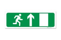 Right door climb picto evacuation sign
