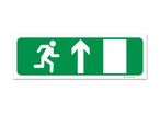 Right door climb picto evacuation sign