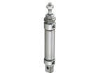 Single and double acting pneumatic cylinders in stainless steel round profile - CP series