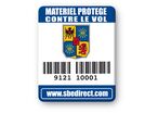 SBE Laptop Security Tag, Color Printing