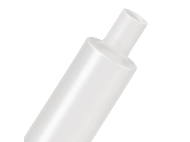 Diameter 12/4 mm transparent set of 5 sleeves of 1.22 m