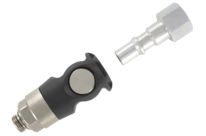Quick-connect safety couplings ISO 6150 C : non-scratch design