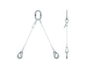 2-leg stainless steel wire rope sling