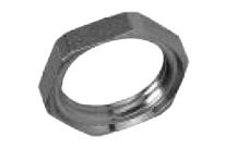 Fixing lock nut nickel-plated brass with recess