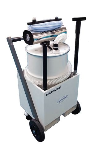 Pneumatic vacuuming and draining machines - HIGHWIND 