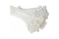 Cable ties 3.5x200 mm natural set of 5 100pcs bags