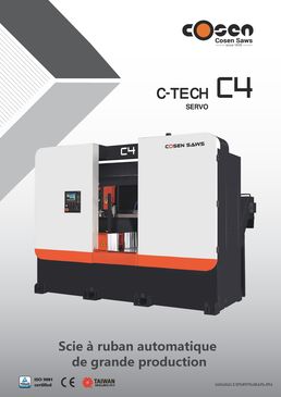 Cosen C4 - Automatic full-bodied bandsaw for heavyduty production