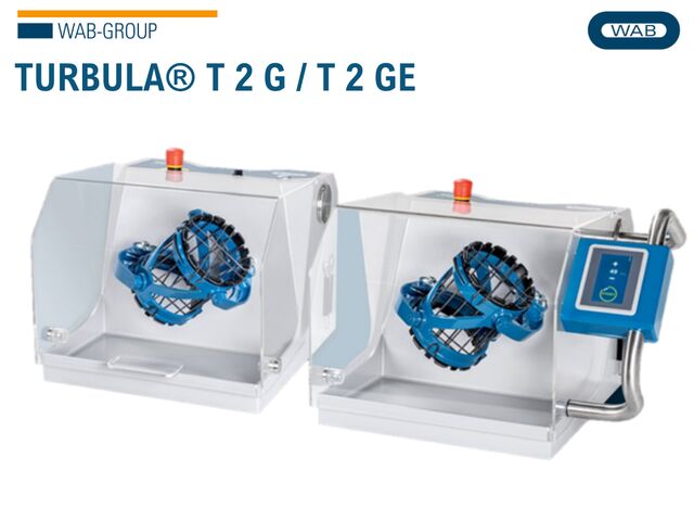  3D mixers TURBULA® T2G/T2GE