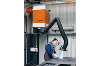 Cartridge filter with 1 flexible