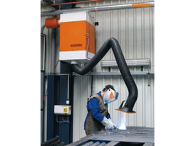 Cartridge filter with 1 flexible