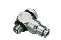 Pneumatic flow controllers - instantaneous output metal 