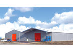 Removable and modular industrial building - Modubat