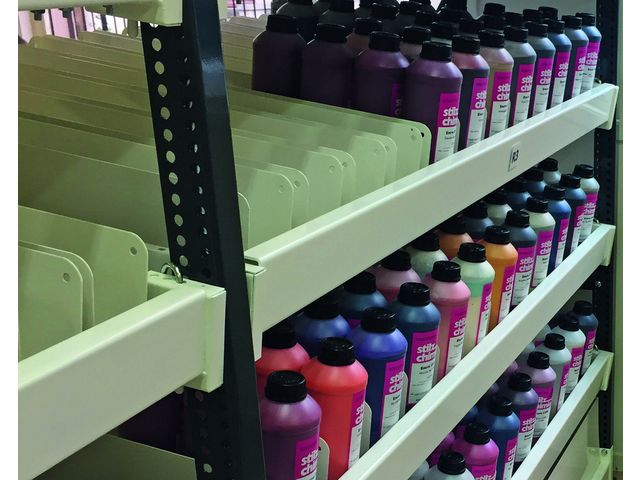 Dynamic storage for the cosmetics industry