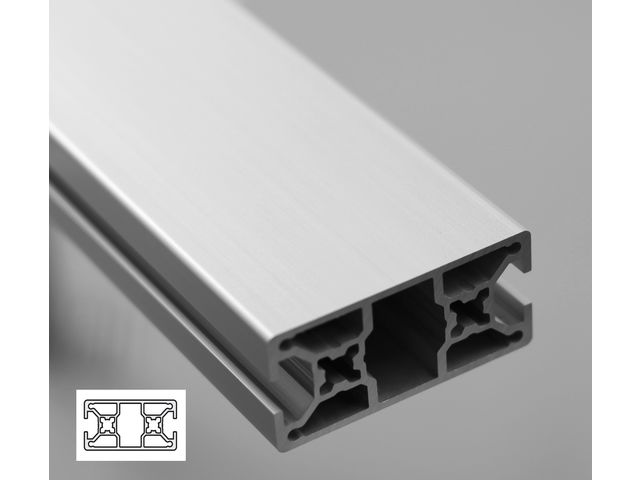 Aluminium profile 30x60 8mm slot