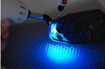 UV/visible adhesives : POLYTEC PT and RESIN DESIGN