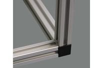 Corner Bracket 3 ways for 8 mm slot 30x30 profile - Black