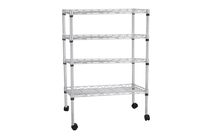 Multipurpose Storage Metal Shelf 4-tier H.120 cm