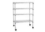 Multipurpose Storage Metal Shelf 4-tier H.120 cm