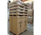 Air freight crate in cardboard