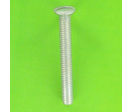 Metal Screws : Countersunk Head - Slotted Raised Countersunk Head, DIN 964 - A2 Stainless Steel