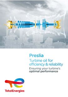 Preslia : Turbine oil brochure