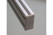 Protective cap for 30x60 profiles with 8mm slot – Grey