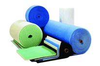 Filter mats for paint booths