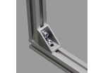 Fastening bracket for 6mm profile